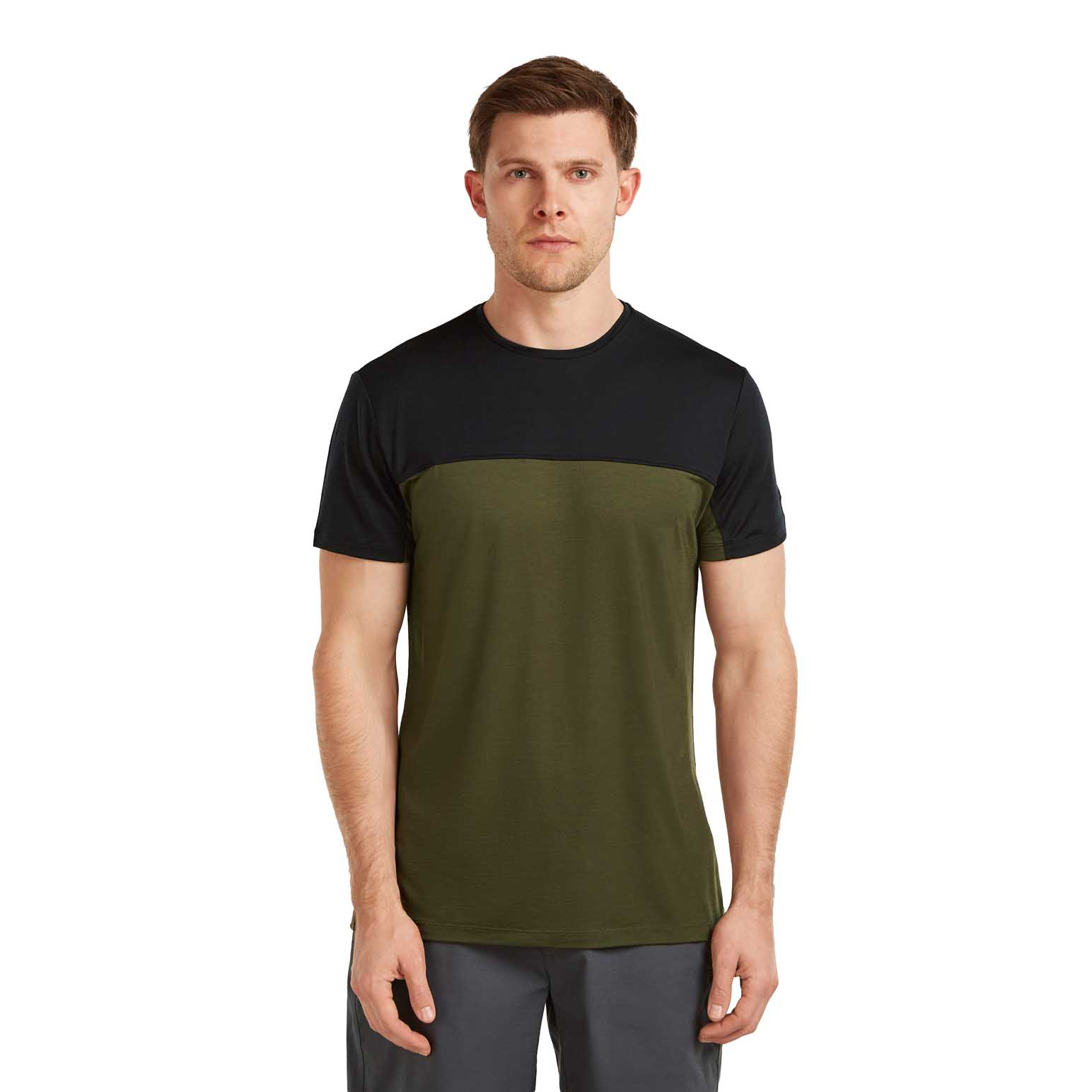 Icebreaker Mens Merino 125 Cool-Lite Sphere III SS Tee Colour Block